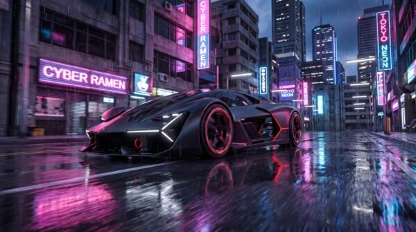 Midnight Velocity Wallpaper